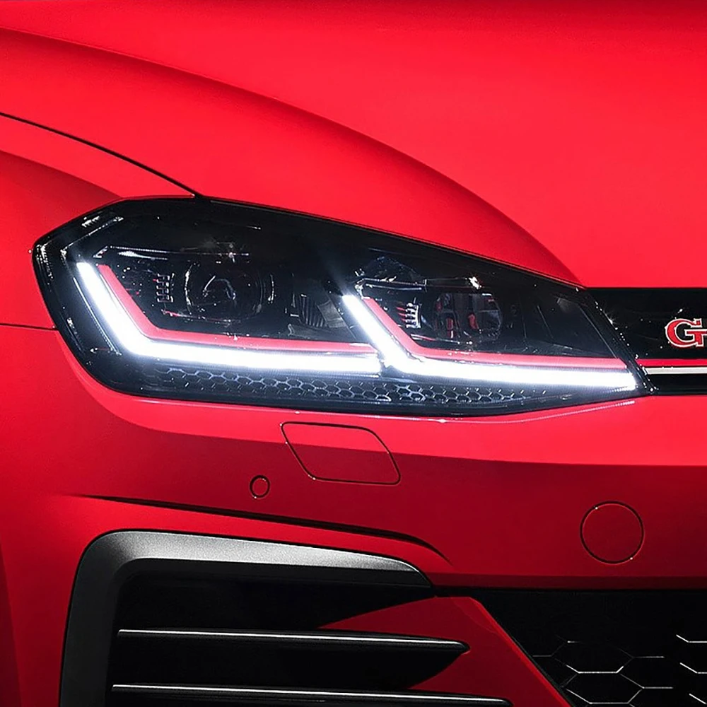 

Фара в сборе, подходит для Volkswagen Golf, 18, Golf 7,5, полсветодиодный светодиодная фара в сборе, глаз горуса