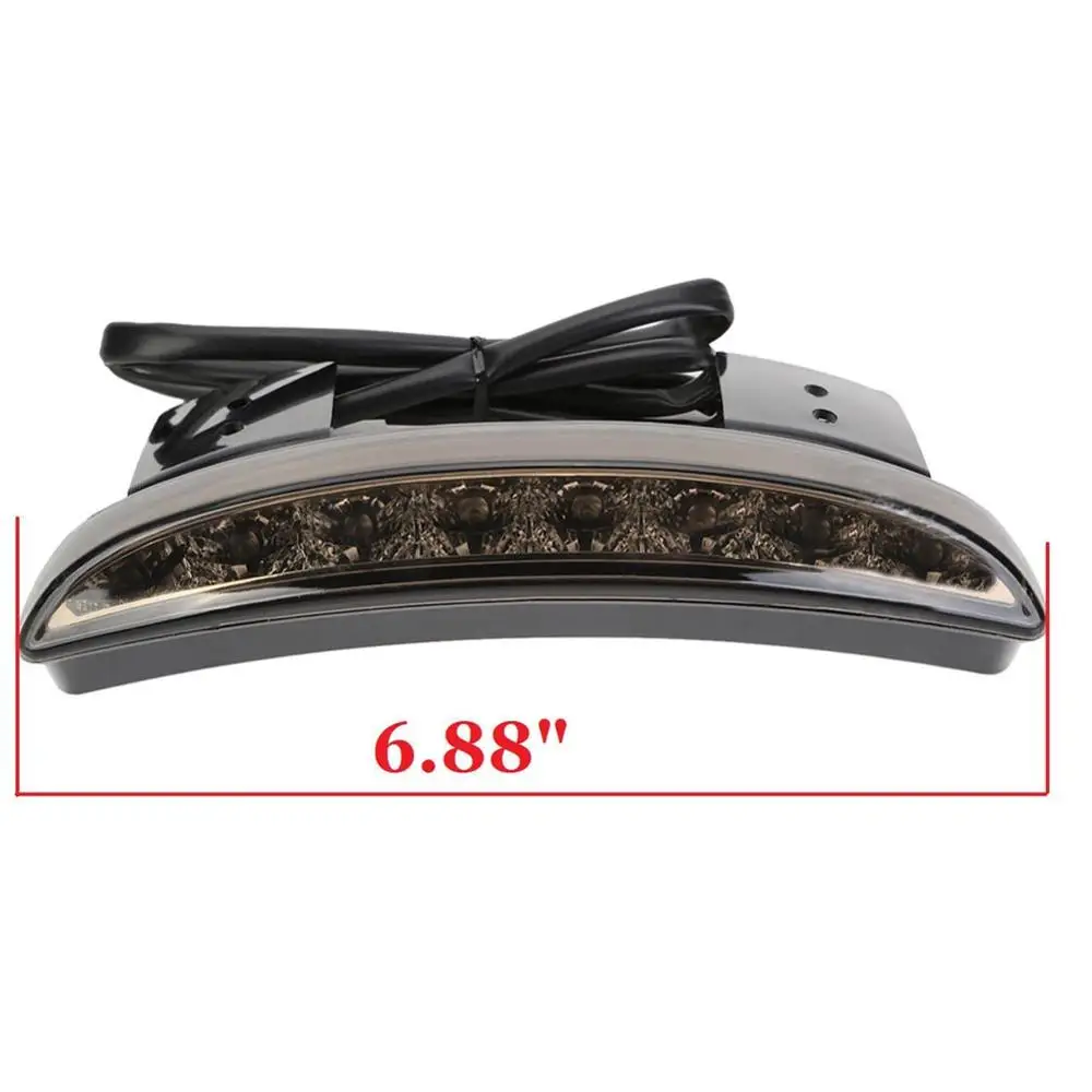 Мотоцикл светодиодный фонарь светильник лампы двигатель Cafe Racer заднее крыло край