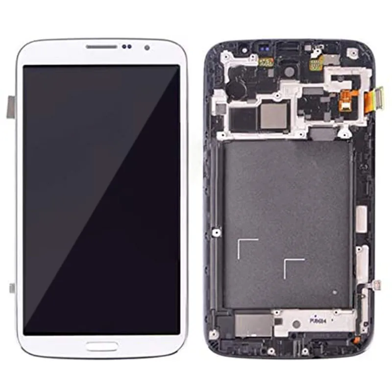 Замена ЖК-дисплея для Samsung Galaxy Mega 6 3 I527 I9200 I9205 передняя стеклянная линза сенсорный