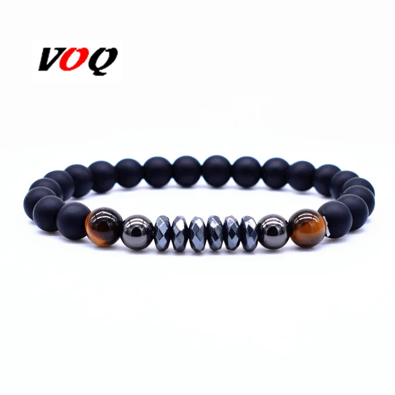 Браслеты из гематита для мужчин и женщин ювелирные изделия меди с бусинами