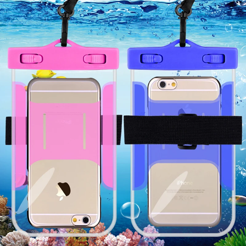 Водонепроницаемая сумка с подводным чехлом для iPhone X XR XS MAX 8 7 6 6s чехлы Samsung Galaxy S8