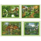 Набор для вышивки крестиком Joy Sunday, вышивка в сельском стиле, печатные узоры 11CT 14CT, подарки для декора ручной работы