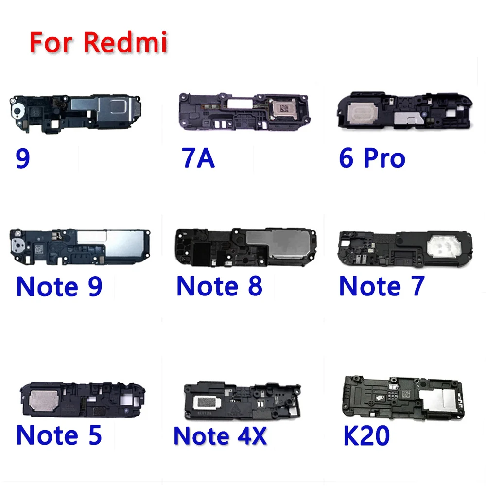 

Original For Xiaomi Redmi Note 7 8 9 7A 8A 9A 8T 9S Pro Plus Bottom Sound Buzzer Ringer Loudspeaker Loud Speaker Flex Cable
