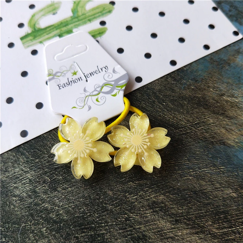 Детские резинки для волос с цветами 2 шт. | Аксессуары одежды