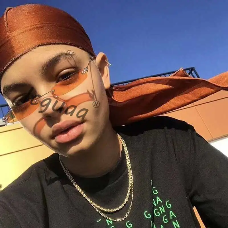 Винтажные маленькие узкие солнцезащитные очки женские ретро прямоугольные