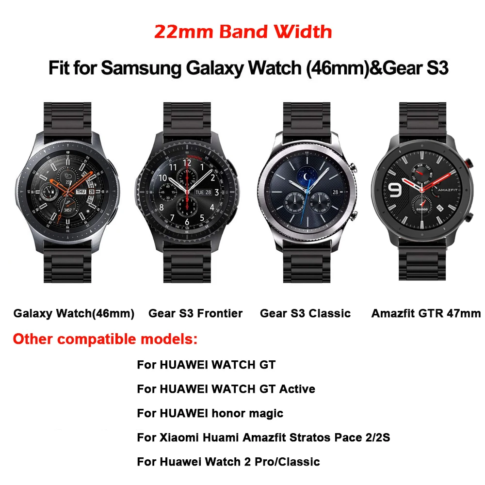 Новинка GT2 Миланская петля ремешок для часов HONOR Magic HUAWEI WATCH GT 2  46 мм 42 мм металлический ремешок GT активный классический браслет на  запястье | Электроника | АлиЭкспресс