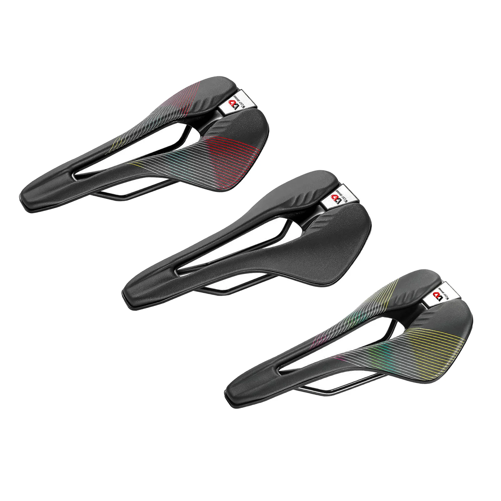 

Comfortable Seat Cycling Saddle Sweat Shock Absorbing Saddle, Outdoor Mountain Bikes Seat Cushion,