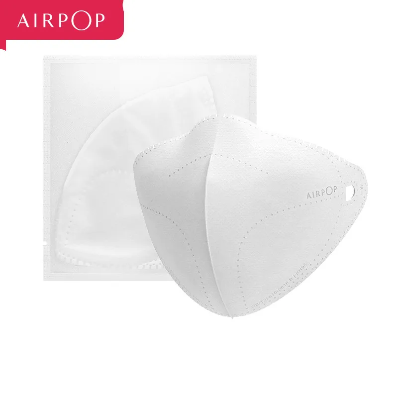 

Youpin AirPOP Air Wear PM0.3/PM2.5 Anti-haze Face Mask With 2pcs Filter Adjustable Ear Hanging Comfortable Face Masks