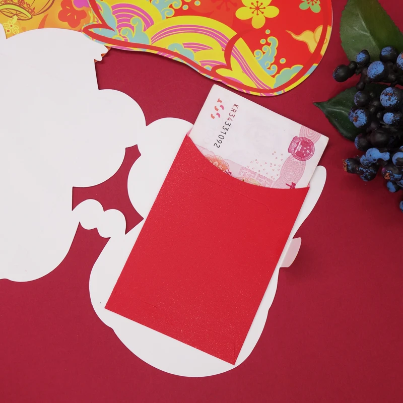 Мультфильм крыса дизайн нерегулярные красный пакет 2020 китайский новый год