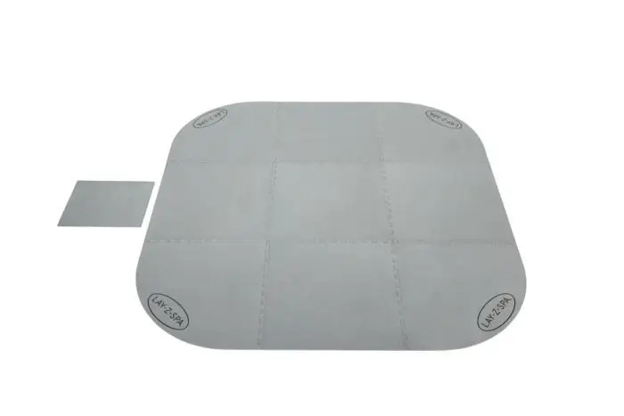 Новое поступление 60309 Bestway прочный PE SPA протектор: 216x216 см квадратный протектор для