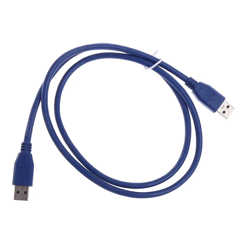 1 м синий Hi Скорость USB 3 0 Тип A Разъем Папа папа адаптер кабель удлинитель для