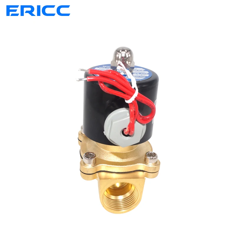 2W Серия закрытый тип водяного клапана 1 1/2 &quot2" AC220V DC24V Электрический