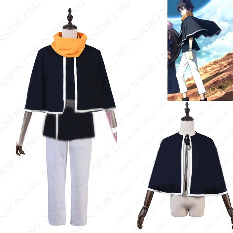 Fate Grand Order FGO Zettai Majuu Sensen Babylonia Fujimaru Ritsuka костюм для косплея с накидкой | Тематическая