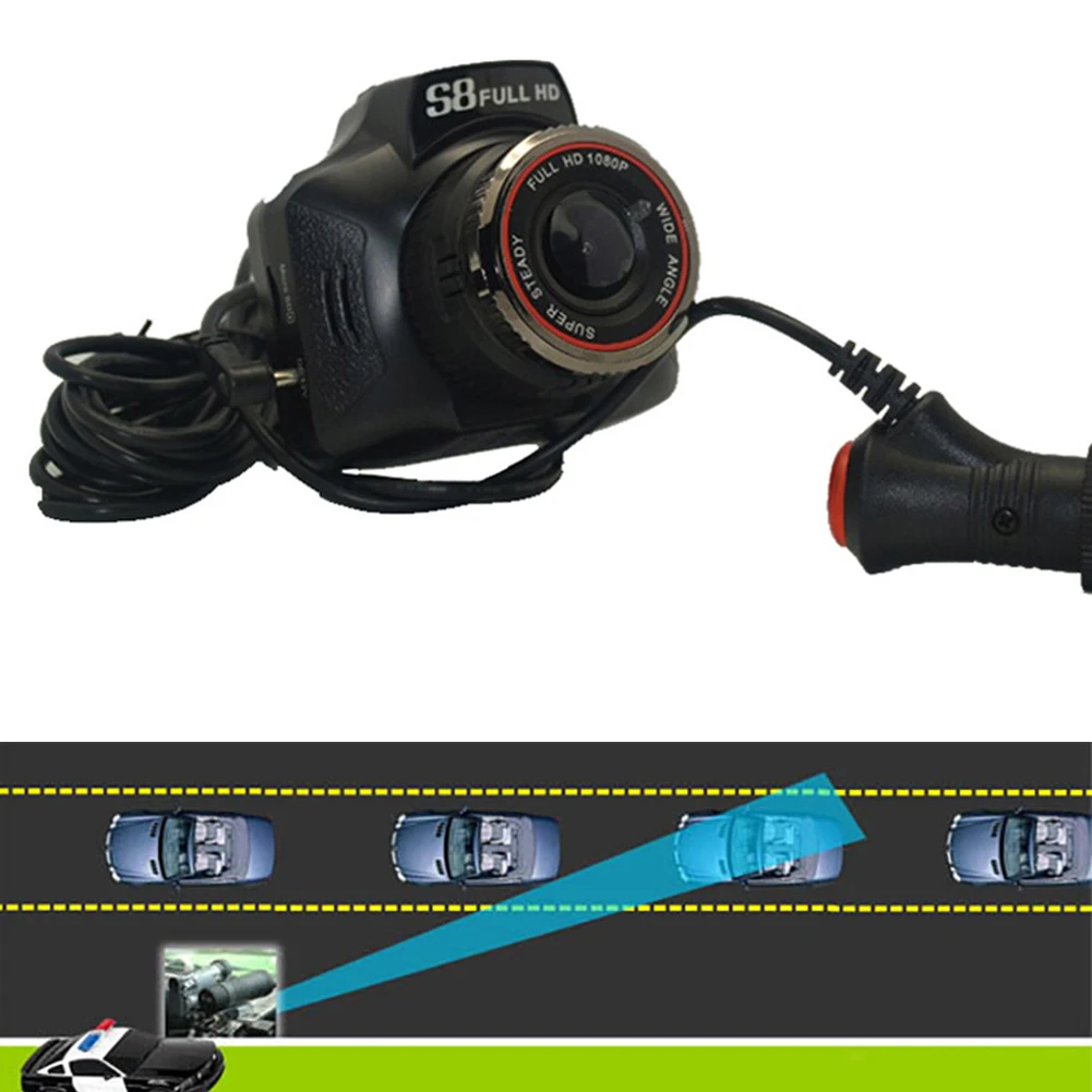

2 in 1 720P HD LCD Screen Car DVR Camera Video Recorder Speed Detector