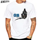 Футболка мужская с принтом и коротким рукавом, в стиле Харадзюку