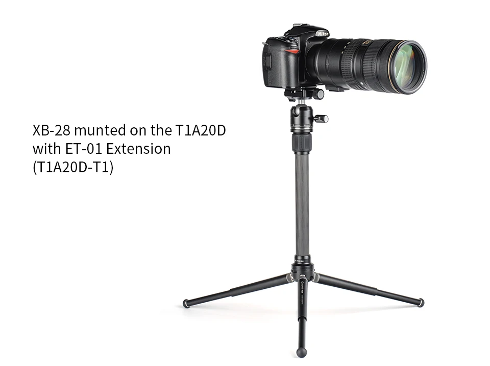 SUNWAYFOTO XB-28IITripod мини шаровая Головка быстросъемный зажим для DSLR панорамная шаровая Головка зажим с Arca пластиной