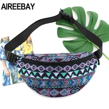 AIREEBAY 2020 Новая летняя Женская поясная сумка в богемном стиле