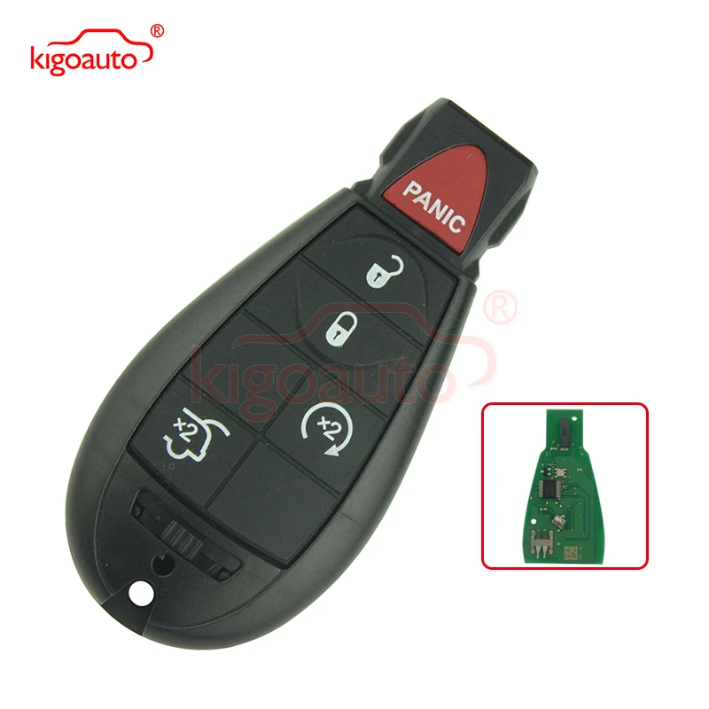 #5 M3N5WY783X ключ для кубика 5 кнопок 434 МГц Chrysler Town & Country 2008 2009 2010 2011 kigoauto|buttons buttons|buttons