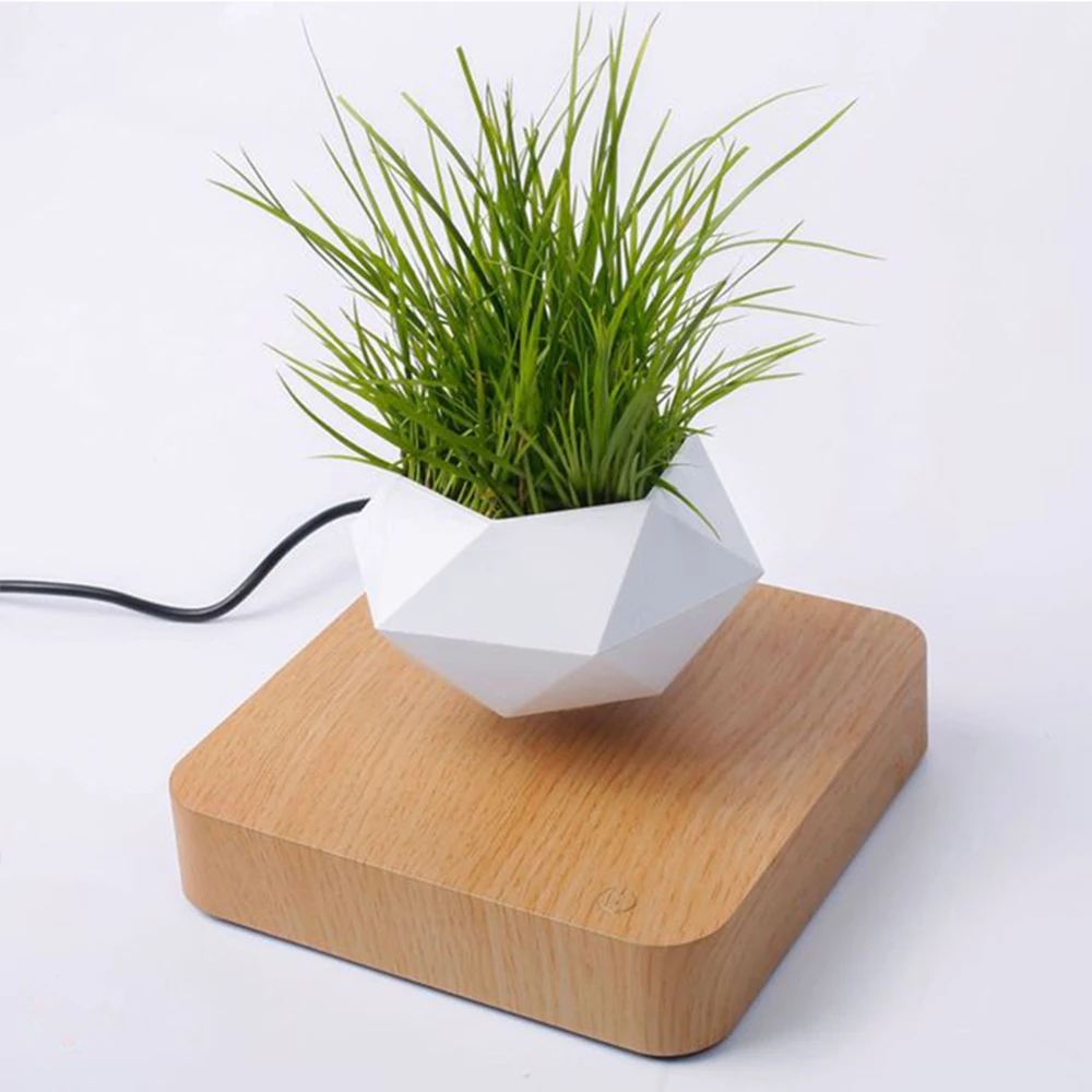 Магнитный левитирующий воздушный бонсай Горшок Кашпо подвесной Настольный