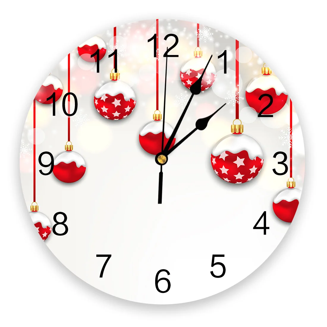 Декоративные Бальные Танцевальные вечерние бесшумные настенные часы для кухни