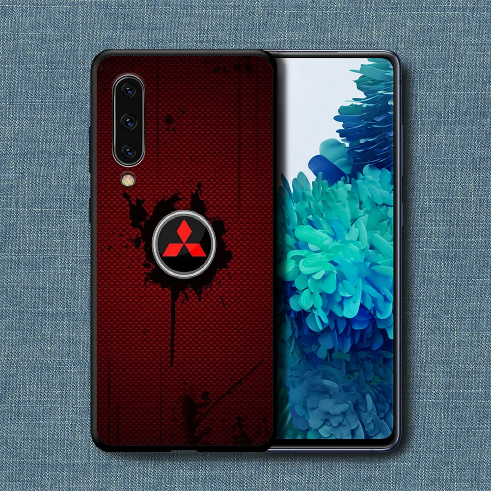 

Mitsubishi Racing Car Phone Case For Samsung Galaxy A 3 5 7 8 10 20 20E 21S 30 30S 40 50 51 70 71 black Waterproof Soft Funda