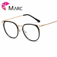 marc fashion women trendy metal frames myopia optical lens glasses eyeglasses men classic eyewear clear lenses spectacles 95568