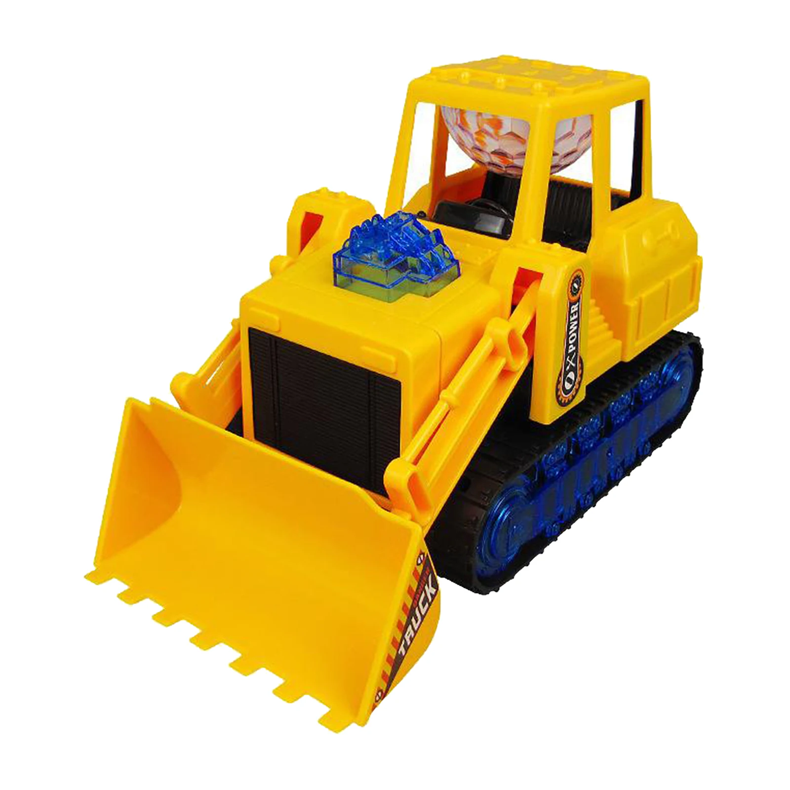 

Engineering Vehicle Model Mini Car Truck Electric Bulldozer With LED Light Music