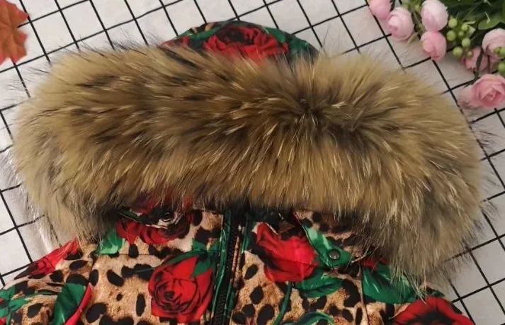Rose Leopard Зимний женский комбинезон для девочек, боди из натурального меха, женский комбинезон, женские комбинезоны, верхняя одежда с капюшоном, M, L, XL, XXL - Цвет: Rose Leopard