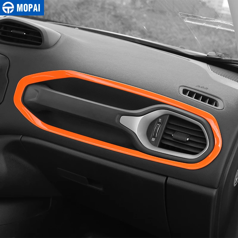 MOPAI ABS Автомобильный интерьер Copilot сиденье поручни украшение крышка отделка