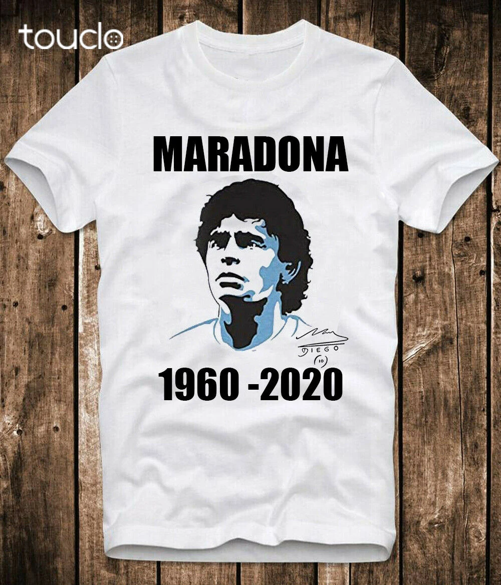 Фото Диего Марадона Аргентина легенда о футболе футболист Рип футболка для фаната