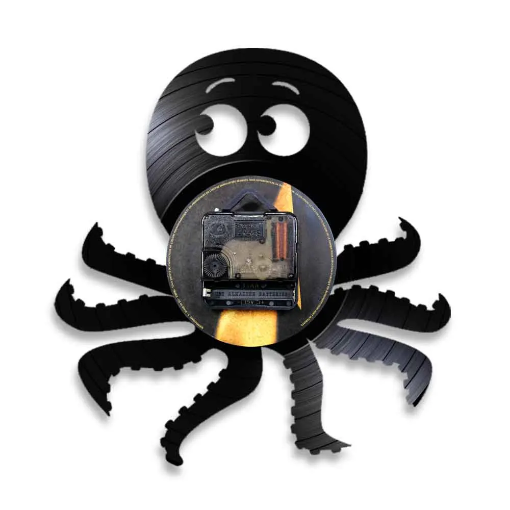 Настенные часы осьминог Морской стиль современные настенные с изображением