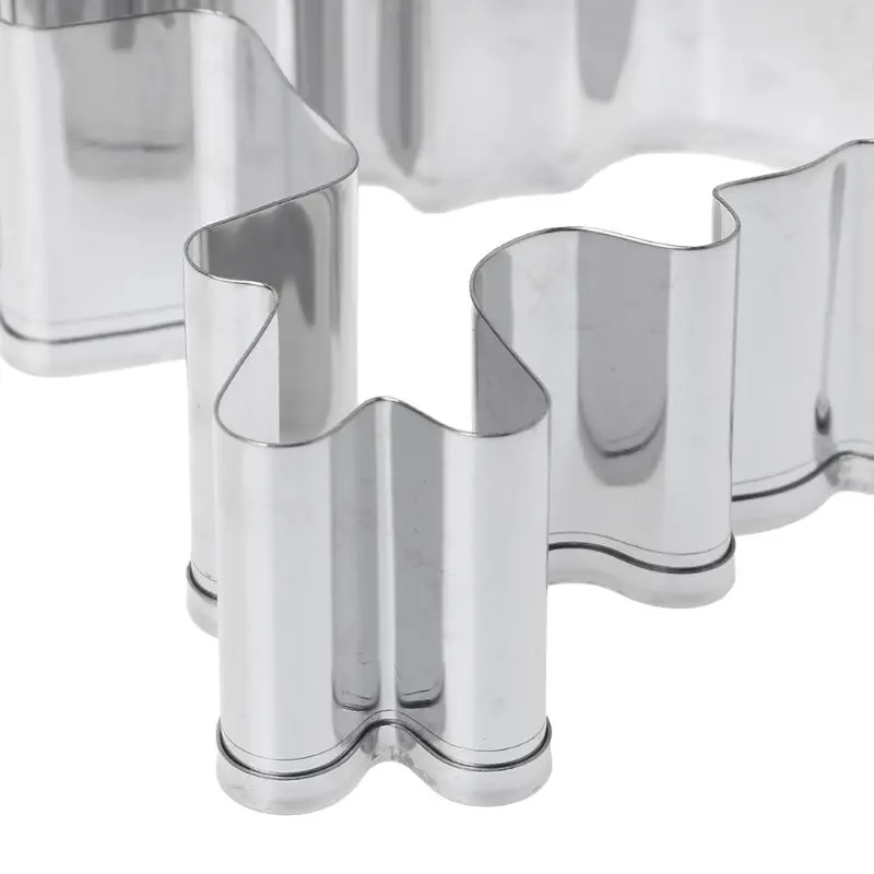 Форма для печенья из нержавеющей стали форма с рождественской головой оленя