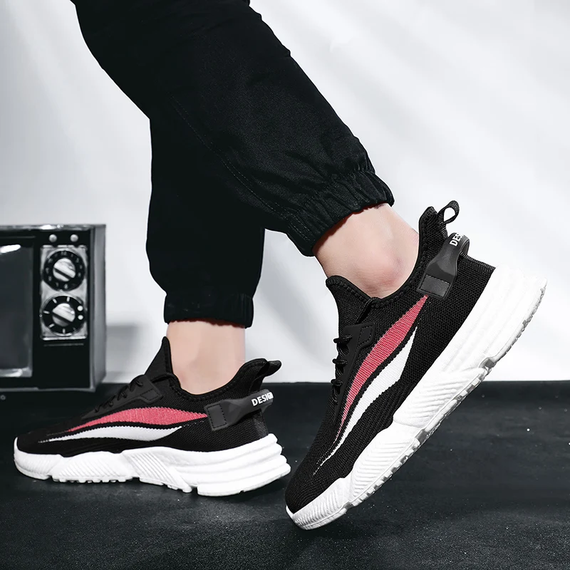 

Summer Shoes Sports Mesh Fabric Breathable Leisure Sneakers For Men Zapatillas Hombre Fashion Trainers Sneaker