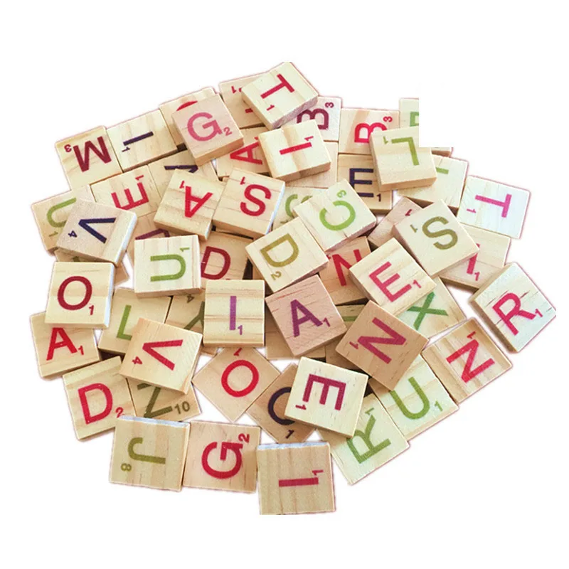 

English Alphabet Number Puzzle Wooden Blocks Kids Montessori Early Childhood Toy Baby Educational Toys for Children