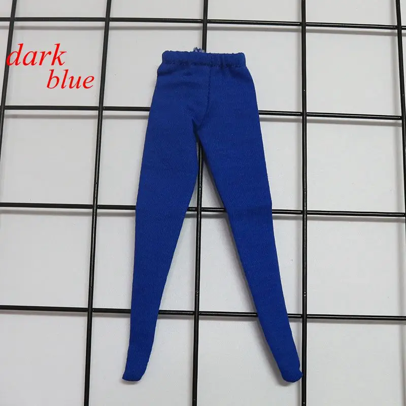 dark blue Doll’s Blyth Clothes Socking Candy Color Pantyhose Basic Pure Cotton Pant for Azone,Pullip,Baribes,Blyth 1/6 Doll Accessories - Цвет: dark blue