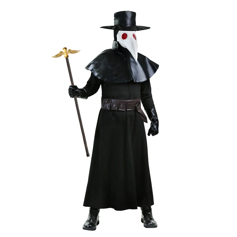 Мужской костюм Чумного доктора Snailify на Хэллоуин для взрослых |