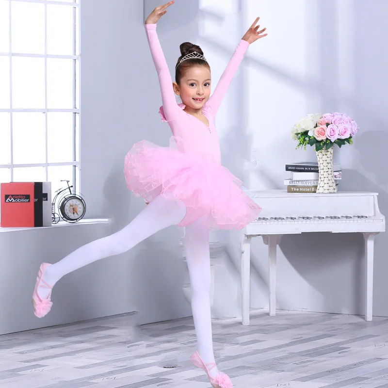 Детское балетное платье пачка для девочек латиноамериканских танцев| |