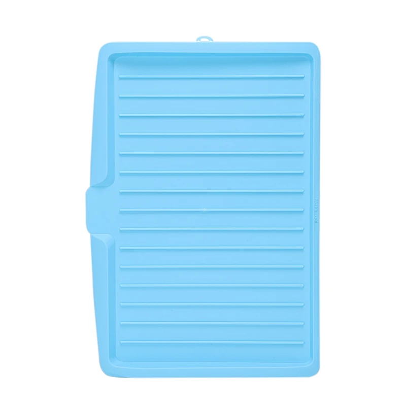 Пластиковый поддон для сушки посуды подставка тарелок столовых приборов стойка