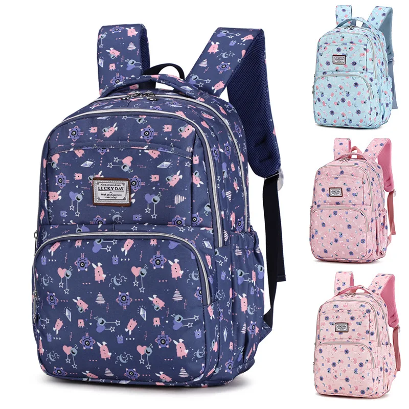 

korean sytle children's school backpack kids book bag printing school bags for girls waterproof laptop backpacks female bagpack