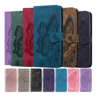 butterfly etui wallet flip stand cases for sony xperia 10 iii 10 ii 5 ii l4 leather stand cover for iphone 11 pro max 12 7 cases