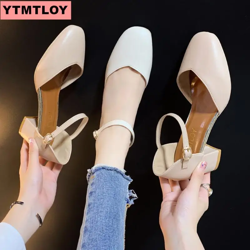 Женские босоножки с острым носком туфли пряжкой тонкие 2019 см 5 | Обувь