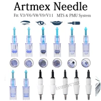 artmex mts pmu needle cartridges permanente tattoo makeup eyebrow tips nano micro needles for artmex v3 v6 v8 v9 v11 machine