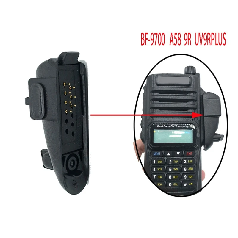 Иди и болтай Walkie Talkie “иди вывода адаптер для Baofeng BF-9700 UV-XR UV-5S UV5R-WP BF-R6 GT-3WP T-57 UV-9R м