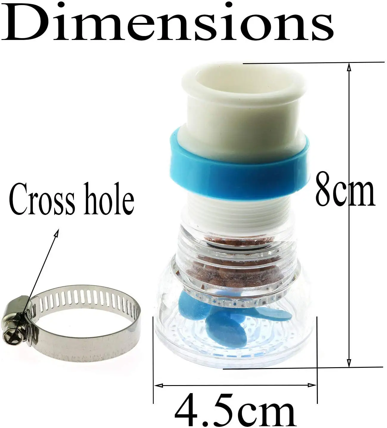 Кухонные стандартные опрыскиватели кран для душа из ПВХ фильтр воды