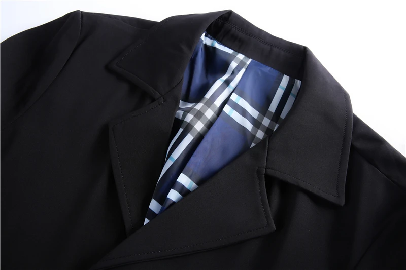 Мужская длинная куртка размера плюс 5XL 6XL черная хаки весна 2021 новинка мужской