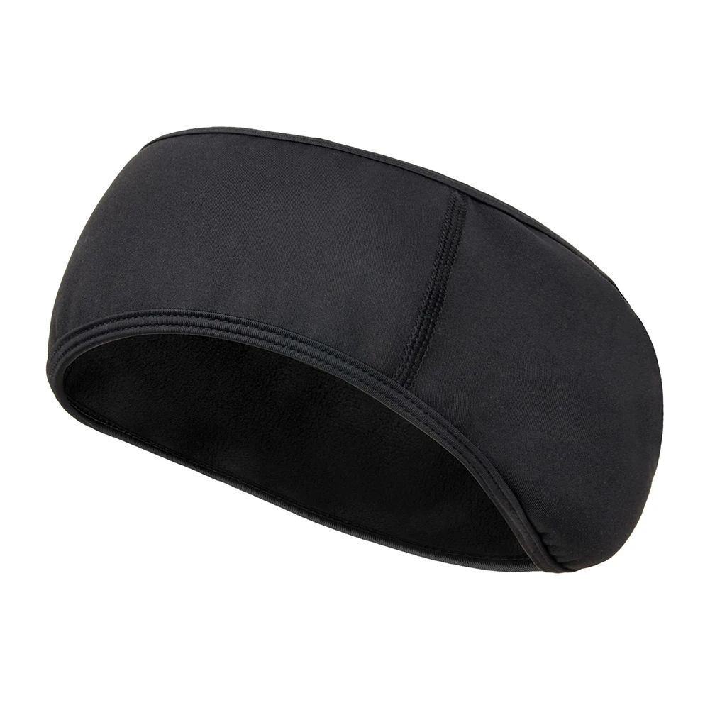 Флисовые теплые наушники для мужчин и женщин однотонная Зимняя повязка на голову