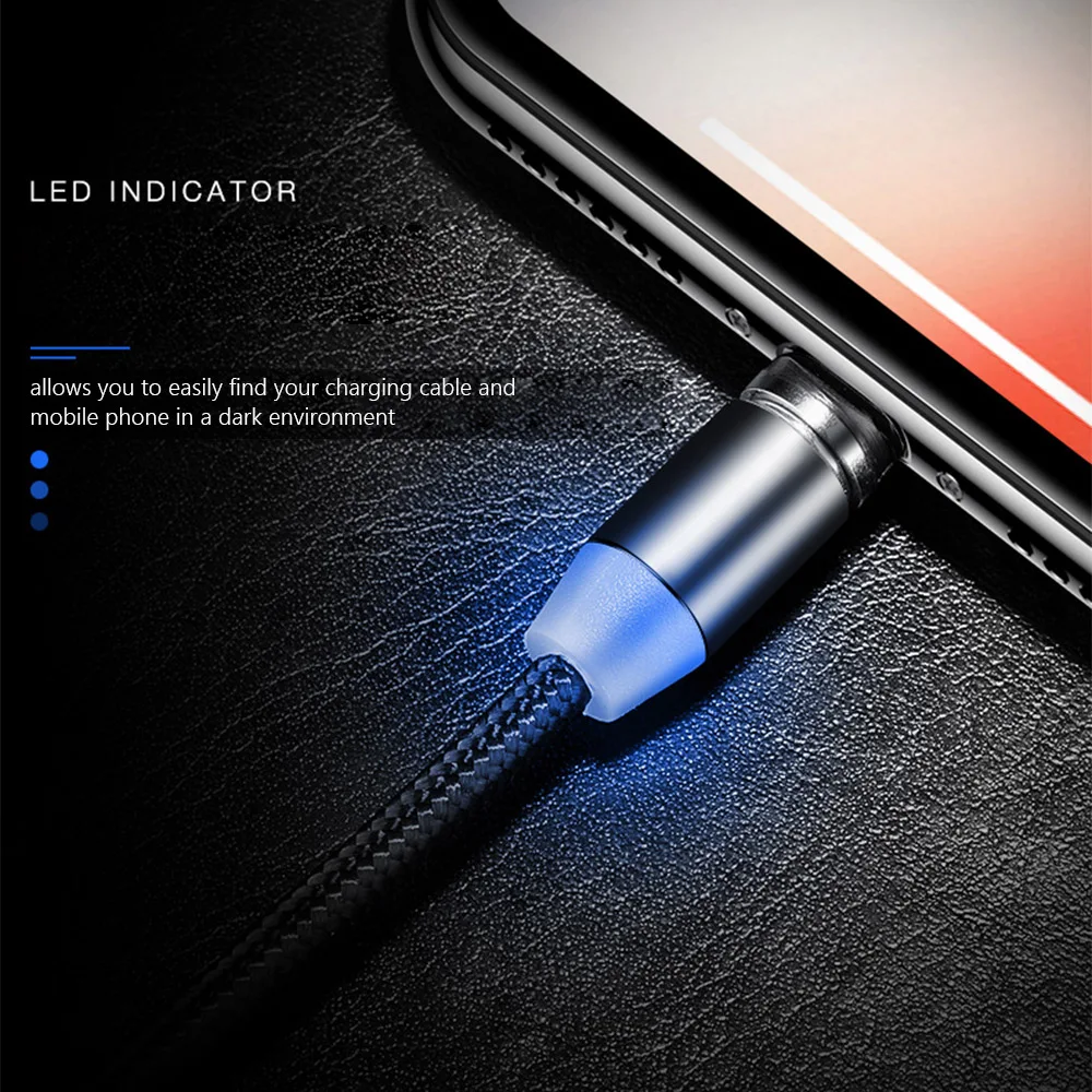 Магнитный usb кабель для быстрой зарядки USB Type C магнитное зарядное устройство Micro