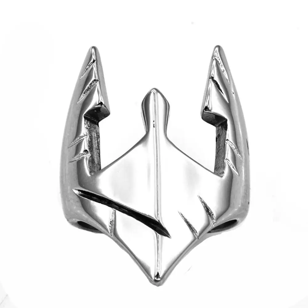 FANSSTEEL ювелирные изделия из нержавеющей стали Железный человек Маска Байкер кольцо FSR12W99