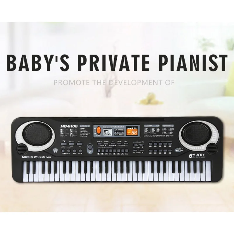 Музыкальные инструменты игрушки с микрофоном Обучающие Развивающие для детей