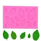 Дерево Кленовый лист формы силиконовые инструменты для украшения тортов из мастики форма для шоколадной выпечки 3D сахара полимерной глины домашние Формы для выпечки